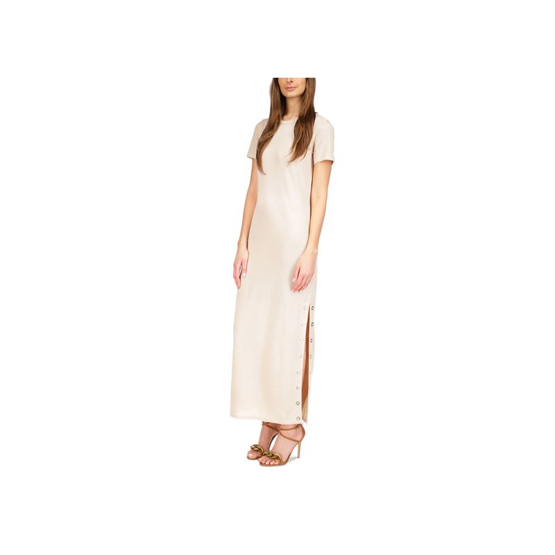 Michael Michael Kors Womens Ribbed T-Shirt Dress